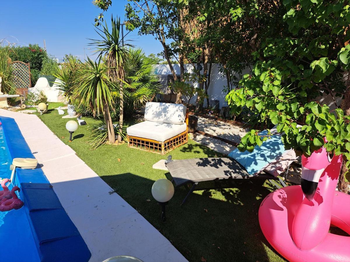 Suite-Junior -Villa Helene - Montpellier Sud - Aeroport- Piscine Privee-2Mn Des Plages Pérols Exteriör bild